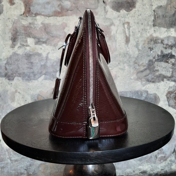 Louis Vuitton Burgundy Satchel - Picture 4 of 11